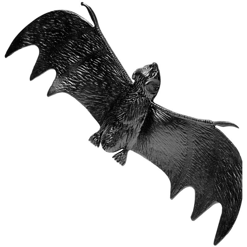 6 Vampire Bat Decorations