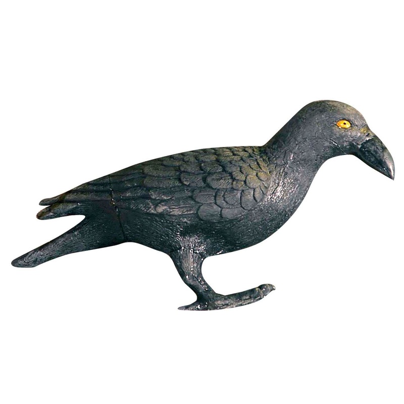 Black raven horror decoration 43cm