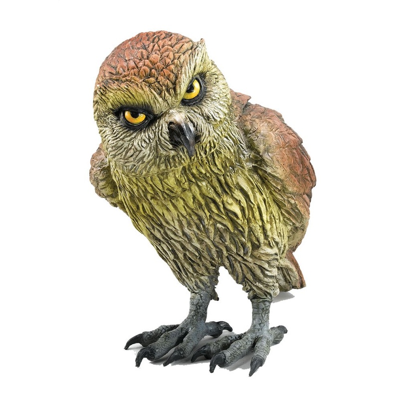 Creepy decorative owl