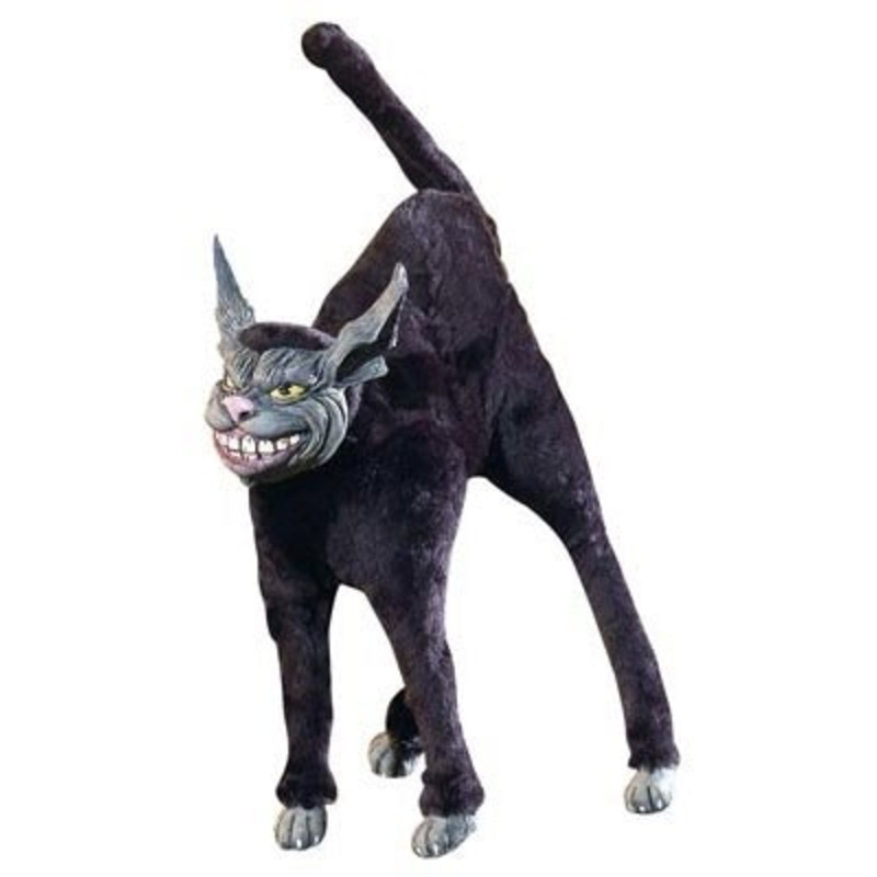 Grinning kitty modelable cat