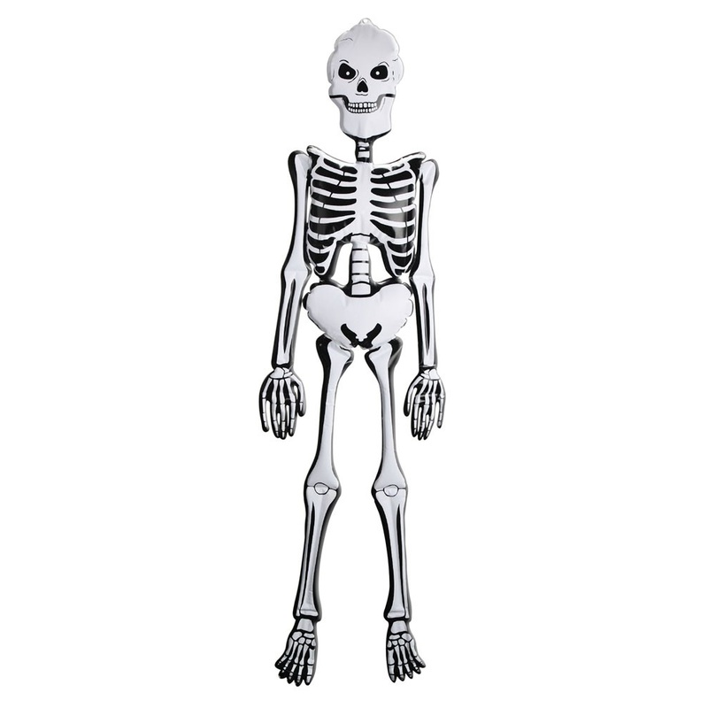 Inflatable skeleton decoration Halloween 150cm