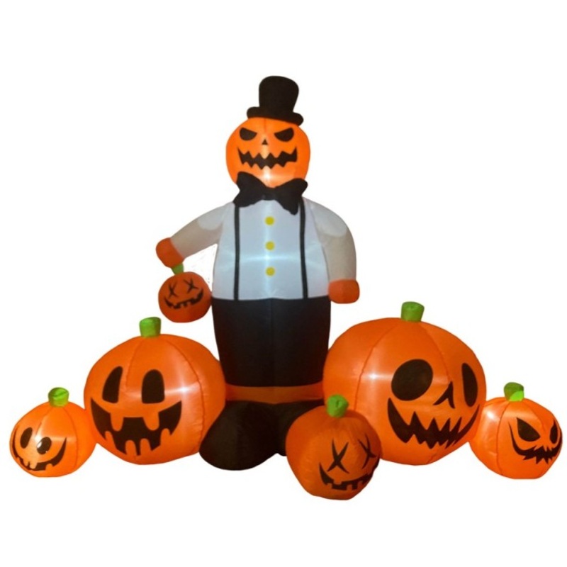Inflatable XXL Monster Pumpkin 2.4 x 1.6m