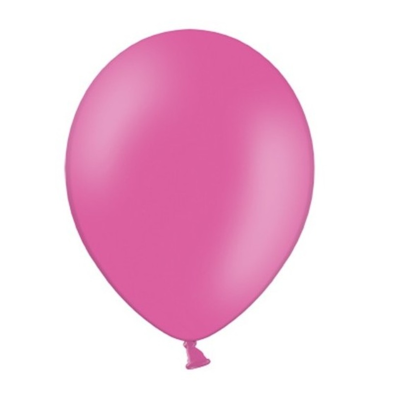 100 balloons Verona Fuchsia 25cm