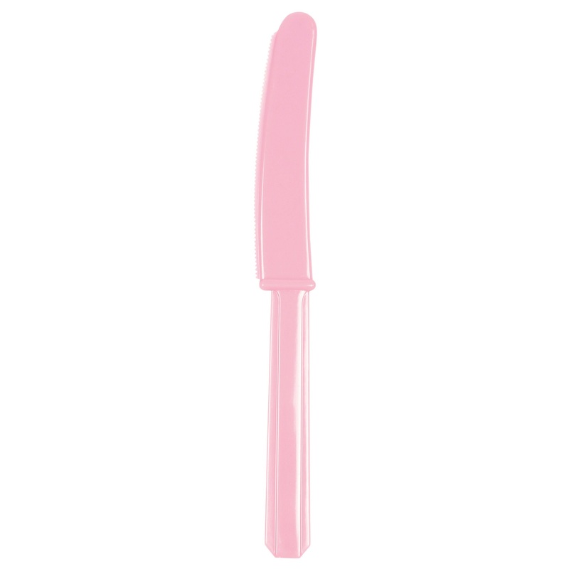 20 knives Mila light pink 17cm