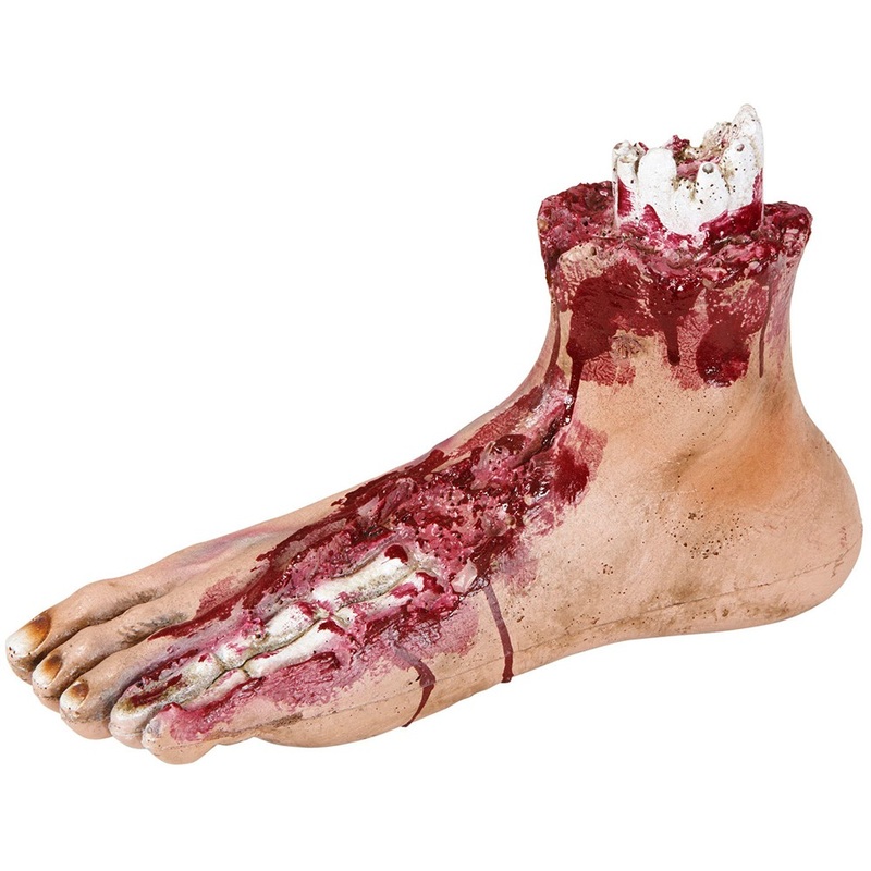 Decaying bloody corpses foot 25cm