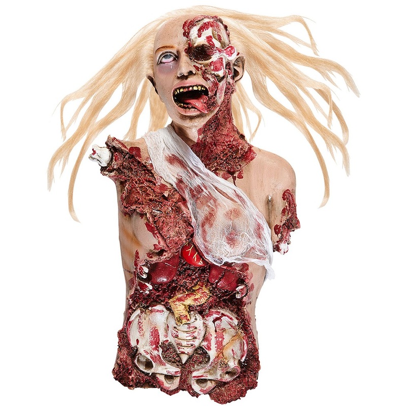 Fleshy female bust with head 77cm