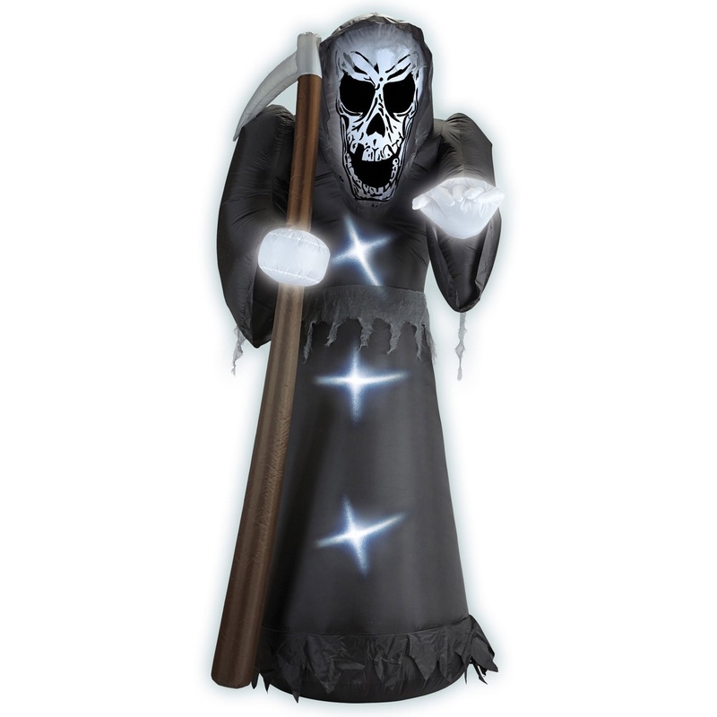 Luminous Halloween decoration inflatable death grim reaper 244cm