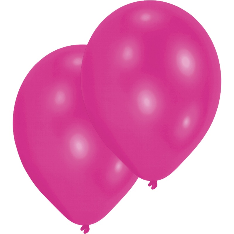 Set of 10 Magenta 27.5 balloons