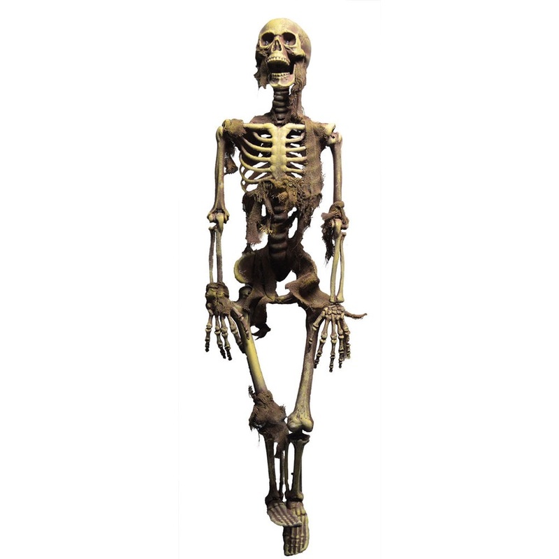 Skeleton decoration Halloween with light 100 x 25cm
