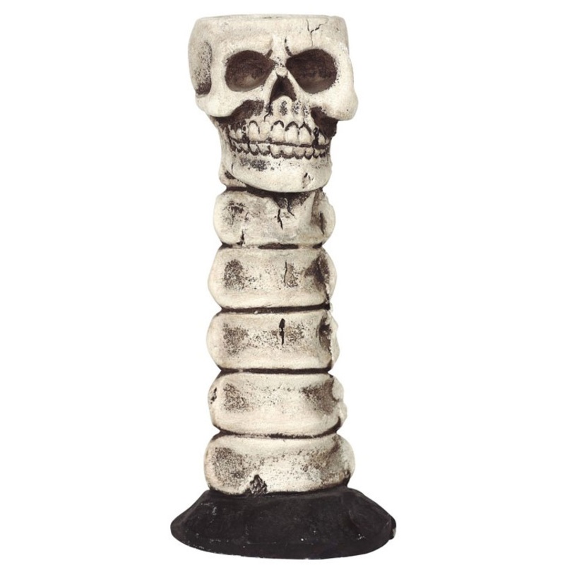 Skull Candlestick
