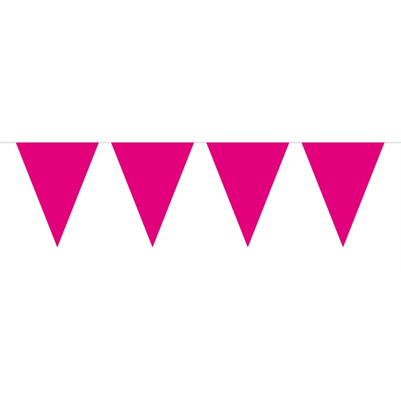 Small pennant chain pink 3m