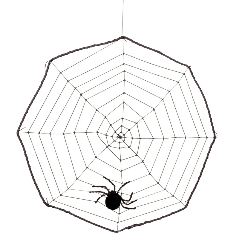 Spider web decoration pendant 40cm