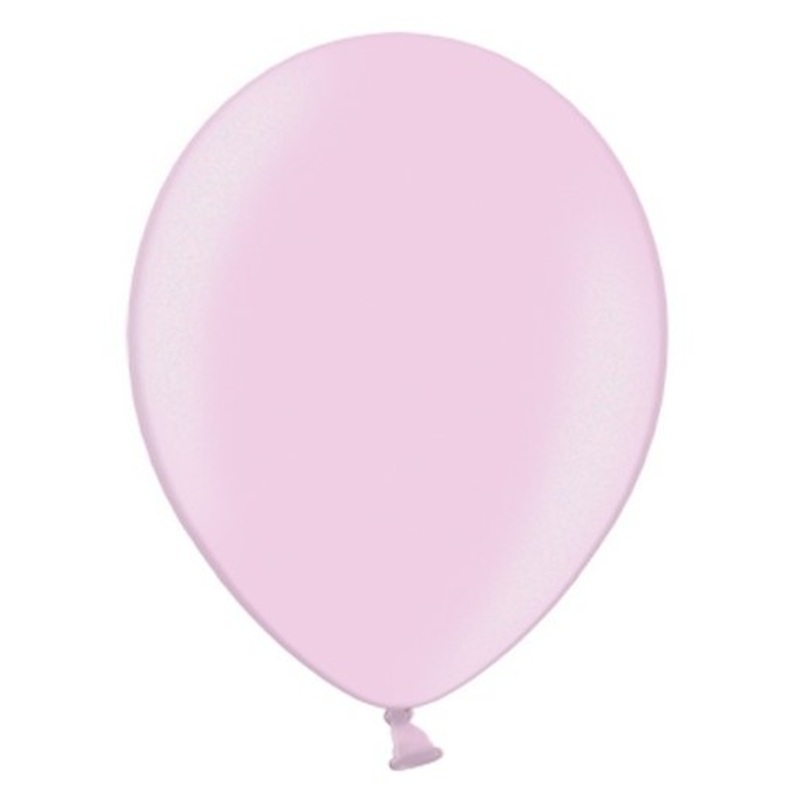 100 latex balloons Dipsy light pink