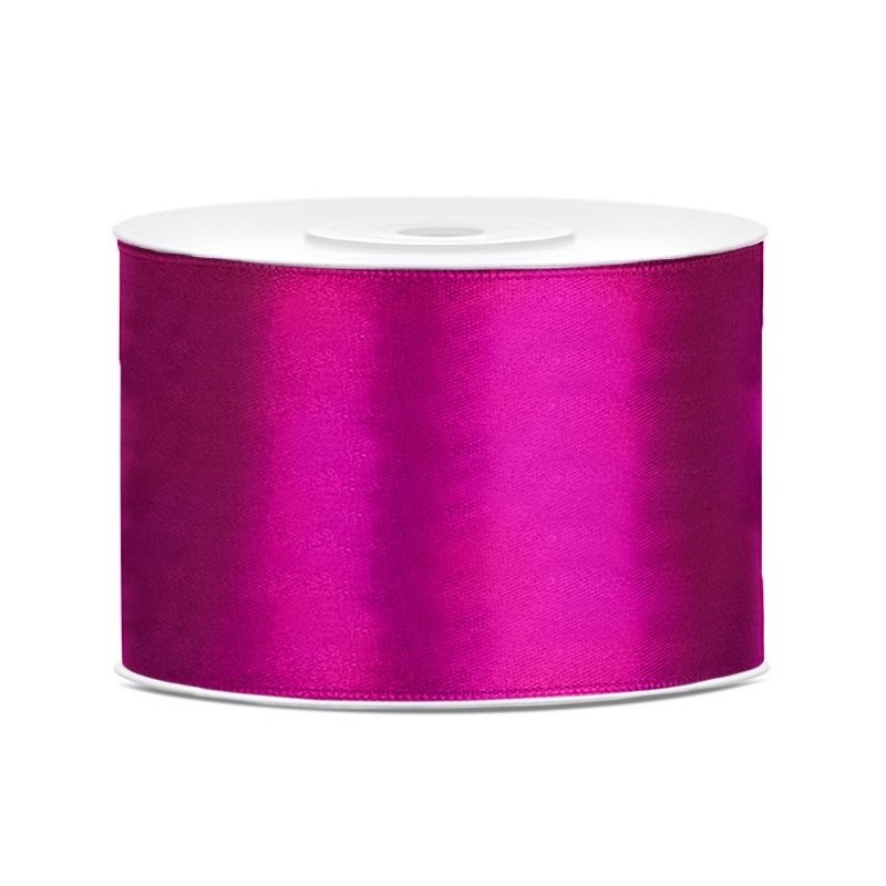 25m satin ribbon pink