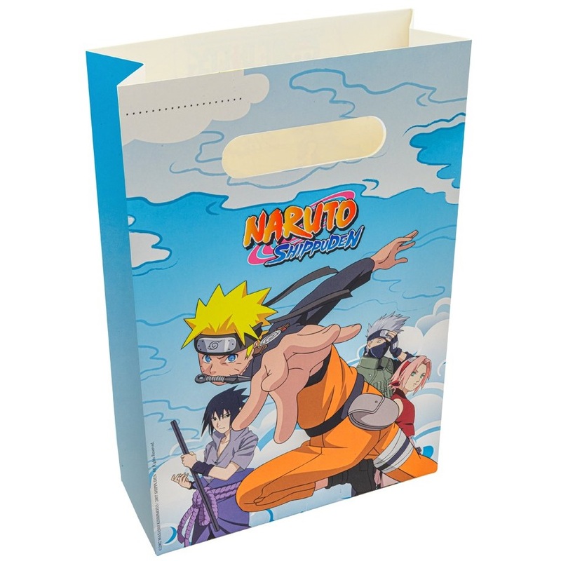 4 Naruto Paper Gift Bags