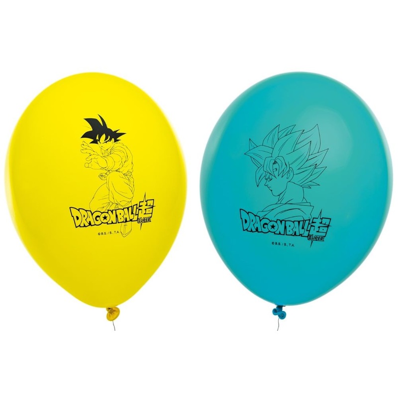 6 Dragon Ball balloons 27cm