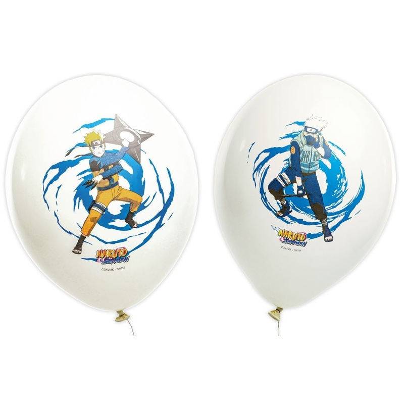 6 Naruto balloons 27cm