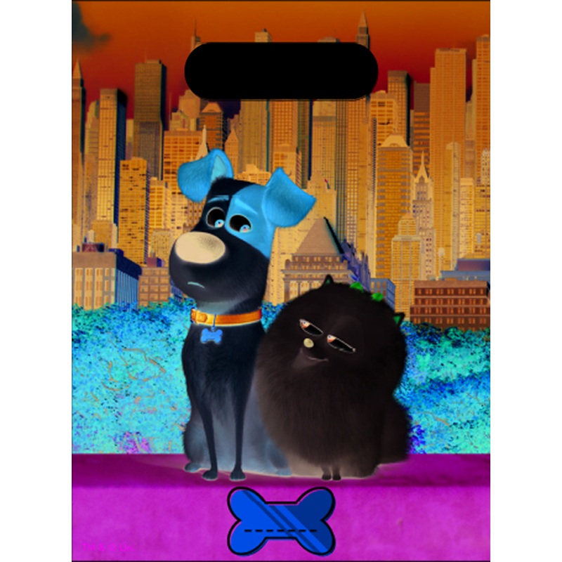 6 Pets dog party gift bags