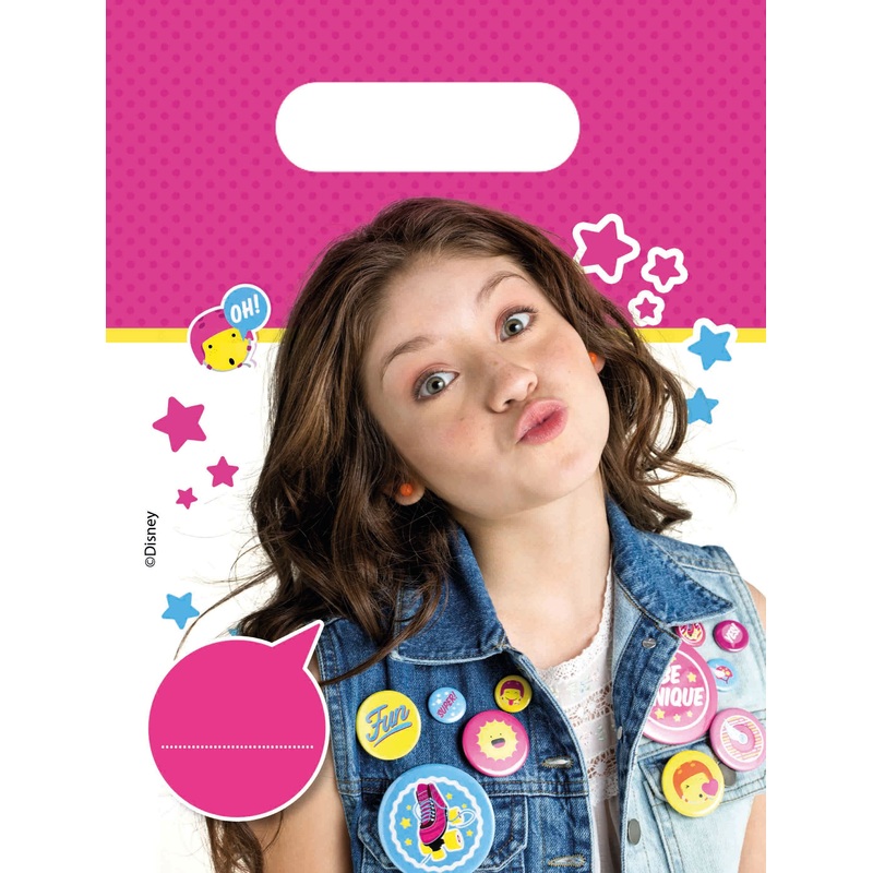 6 Soy Luna gift bags 16.5x21cm