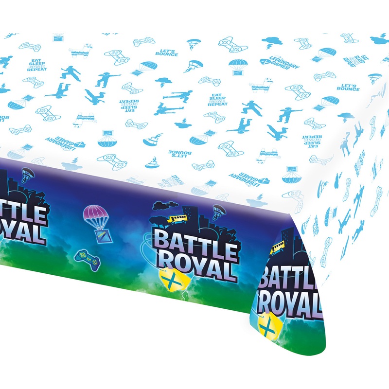 Battle Royal Birthday tablecloth 2.43 x 1.37m