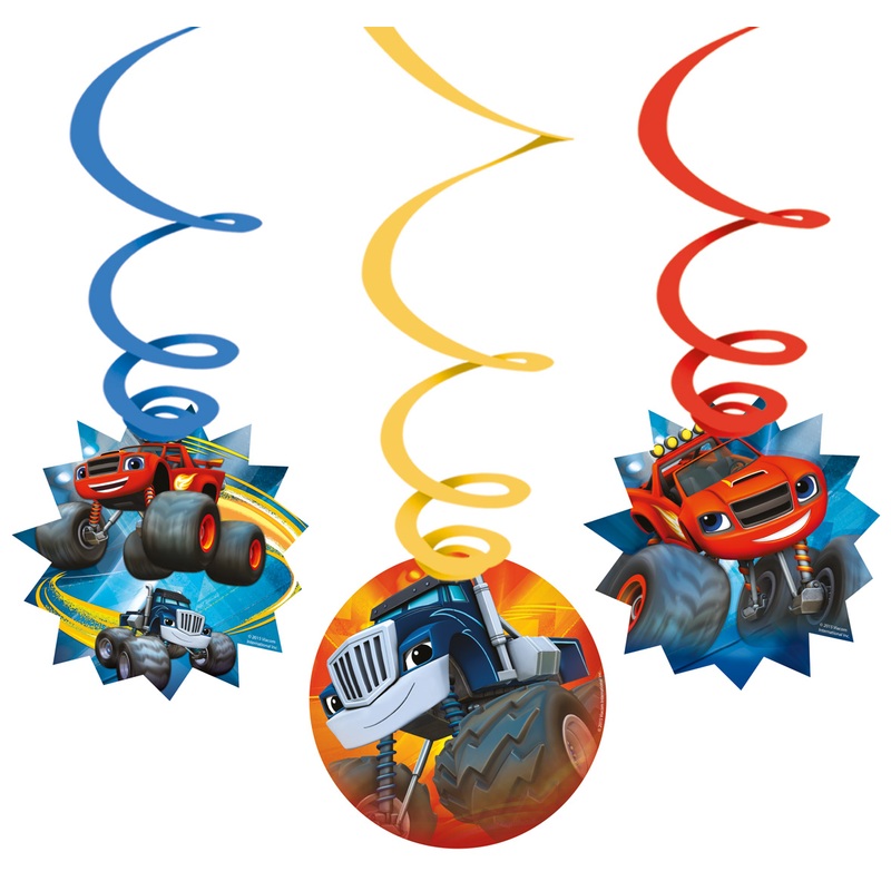 Blaze Run swirl hanging decoration