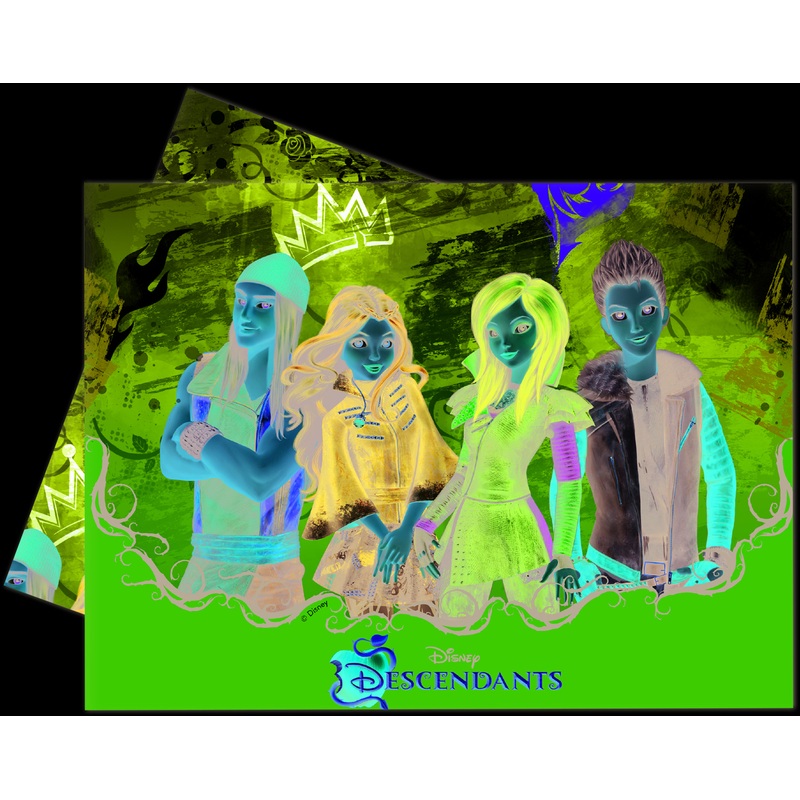Descendants Auradon High Girls tablecloth 120 x 180cm