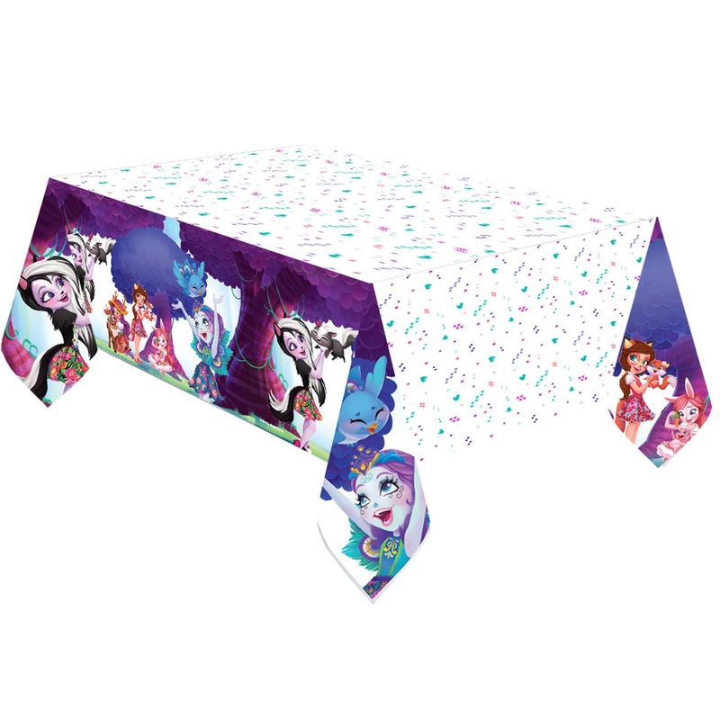Enchantimals love of animals tablecloth 1.8mx 1.2m