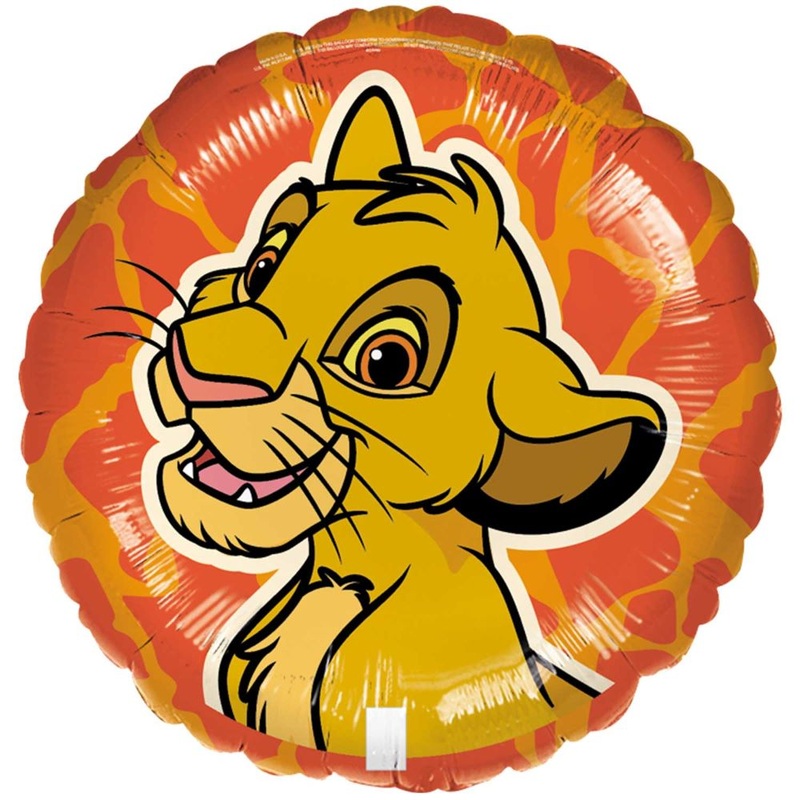 Foil balloon The Lion King 43cm