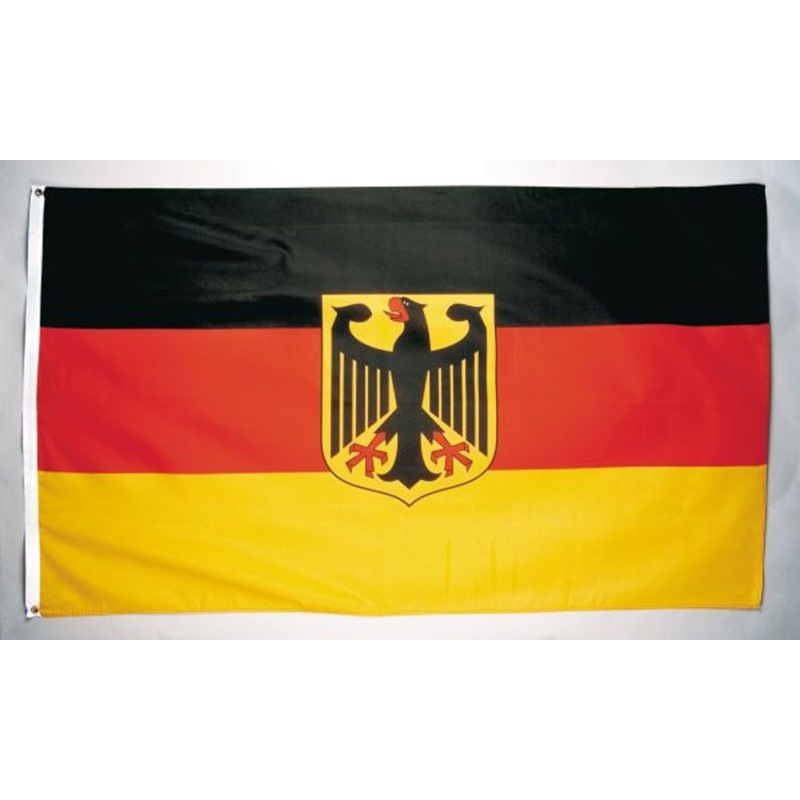 Germany federal eagle flag
