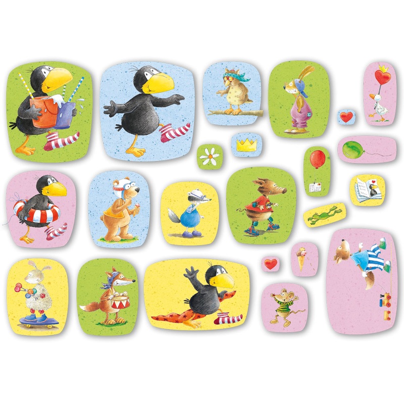 Little raven sock scattered decoration 69 parts