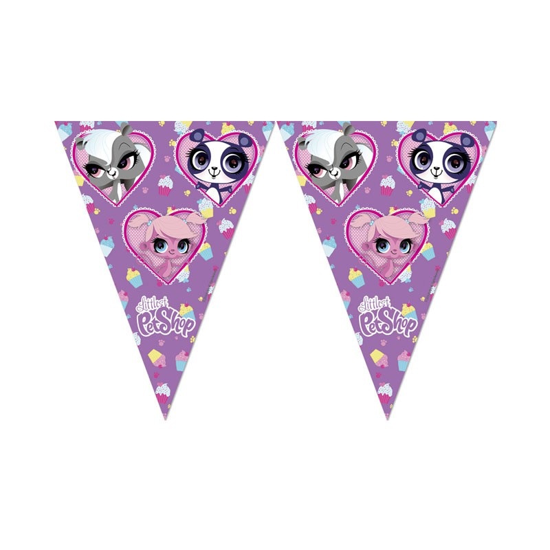 Littlest Pet Shop Cupcake Party Pennant Chain 250cm