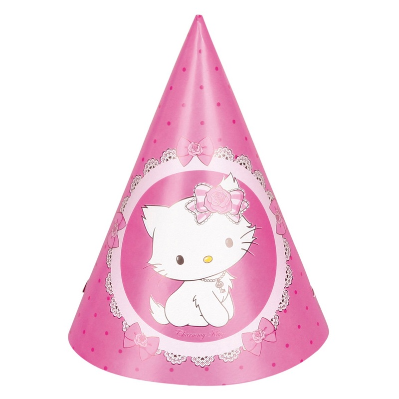 Party hats Charmmy Kitty 6-piece