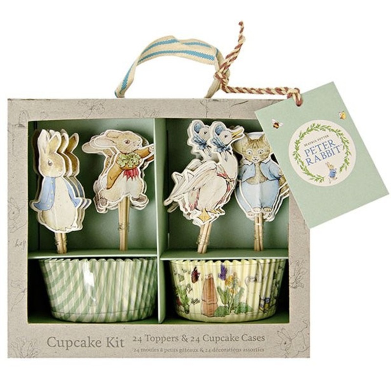 Peter Bunny Cupcake Set 48 pieces