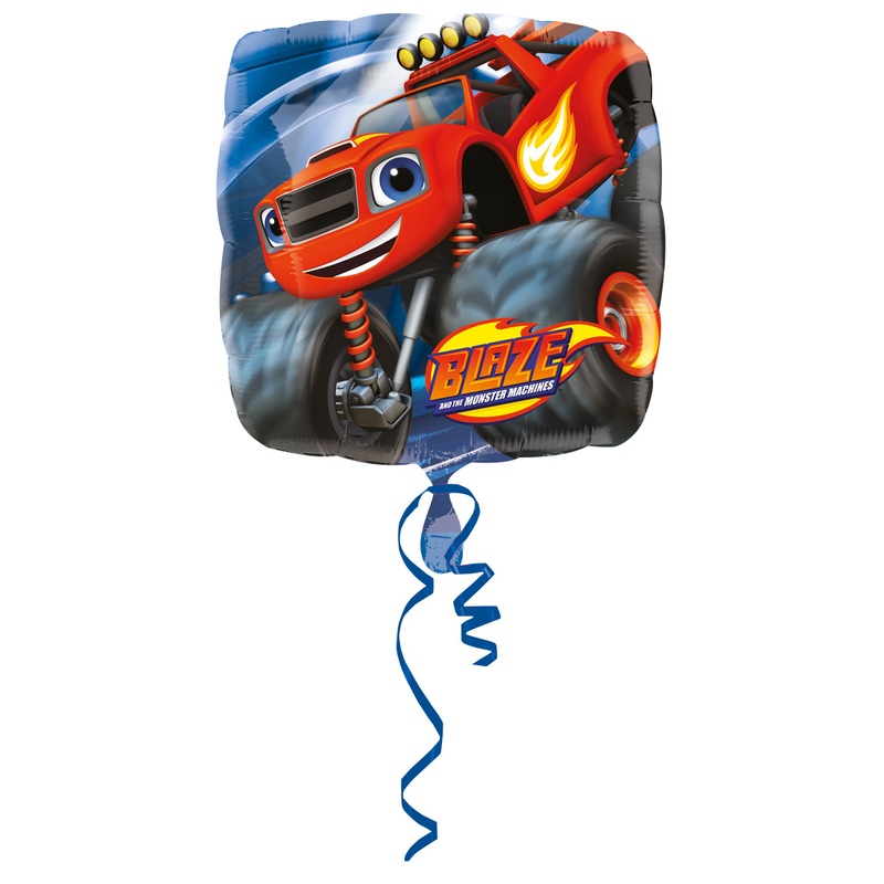 Square foil balloon Blaze