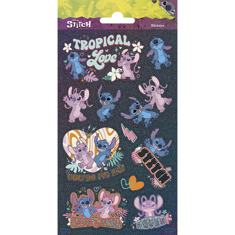 Stitch & Angel Stickers 20 x 10.5