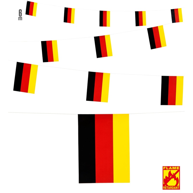 WIDMANN Wimpelkette Deutschland schwer entflammbar 600cm
