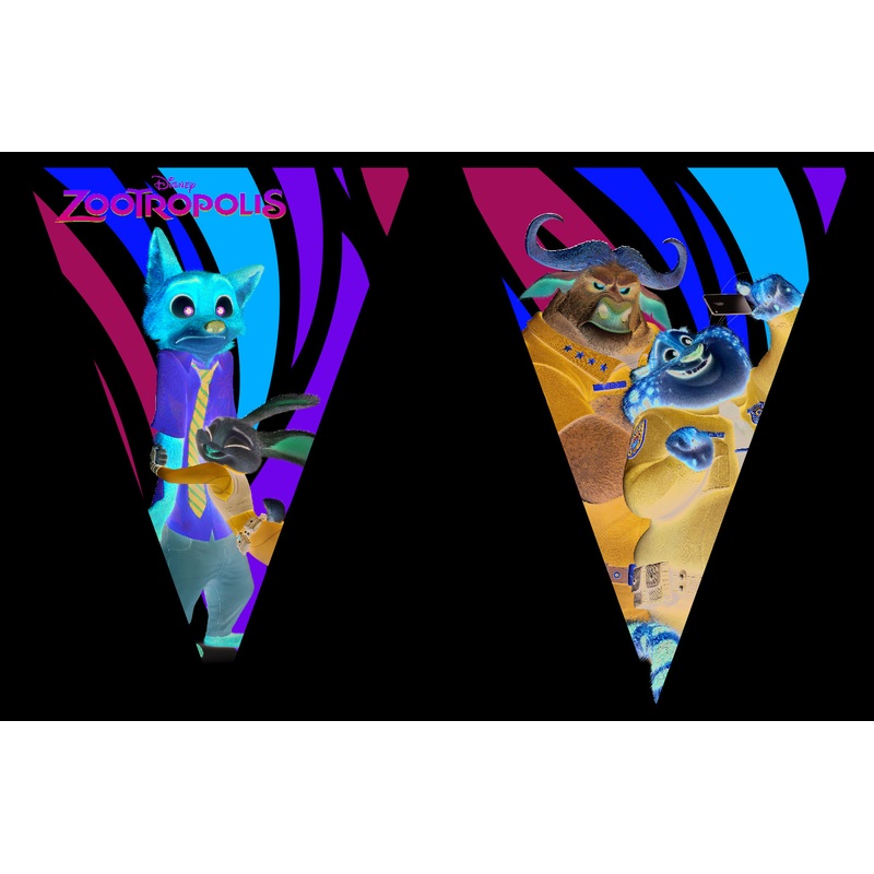Zoomania pennant chain 2.3m