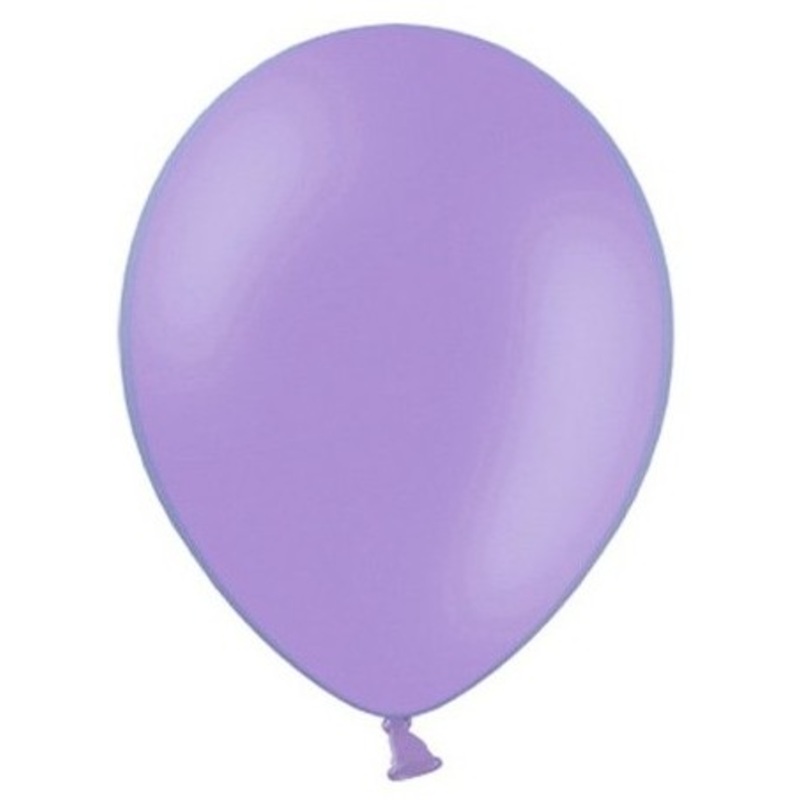100 Celebration balloons purple 25cm