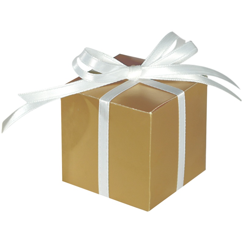 100 gold gift boxes Tiffany