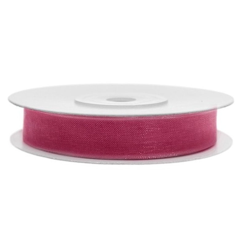 25m deep blush ribbon