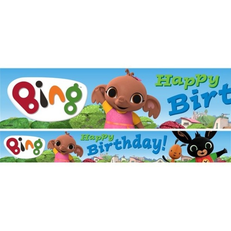 3 Bing Birthday banners
