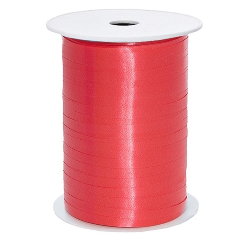 500m gift ribbon Lucy pastel red