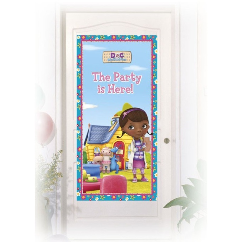 Doc McStuffins Animal World door poster 76 x 162cm