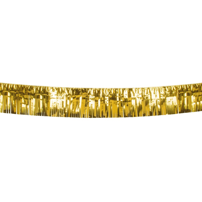 Fringe Garland Metallic Gold 6m