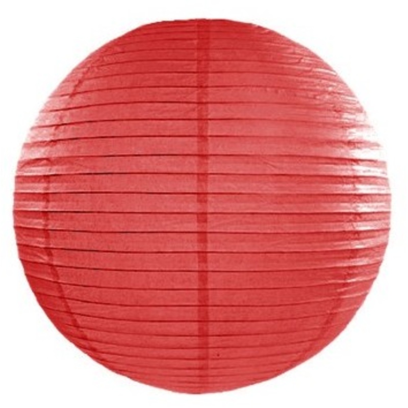 Lantern Lilly red 25cm