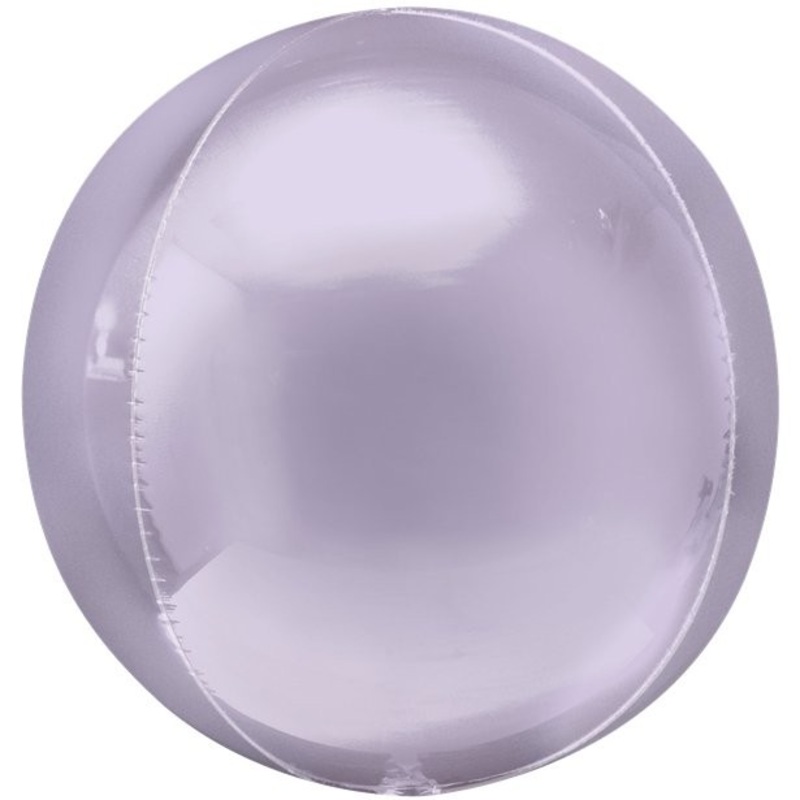 Orbz foil balloon pastel purple 41cm