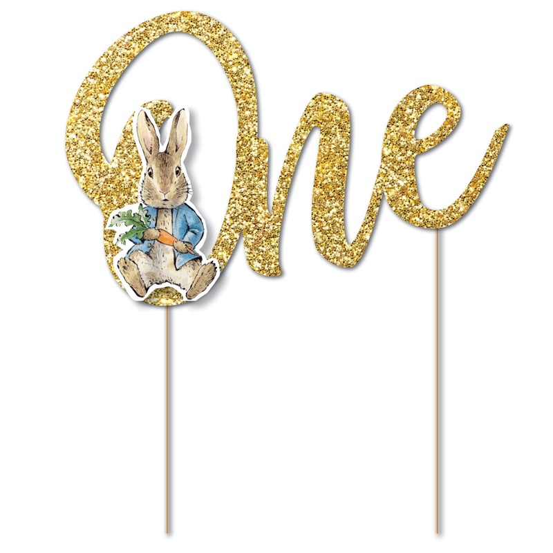 Peter Rabbit One cake decoration