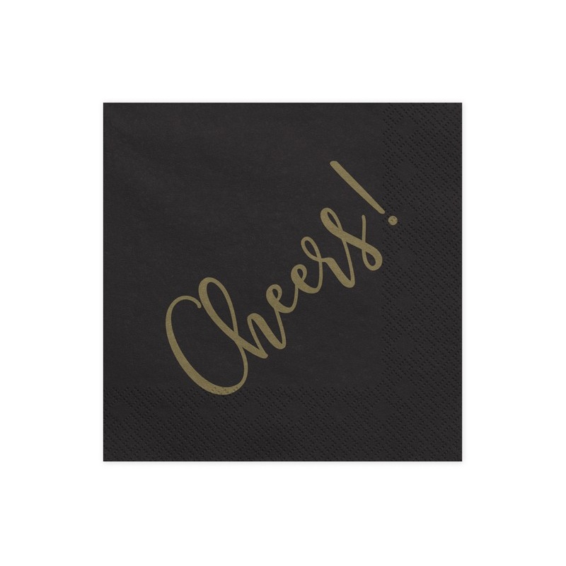 20 Cheers Party napkins 33cm