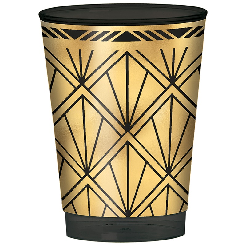 20 Glamor plastic cups 295ml