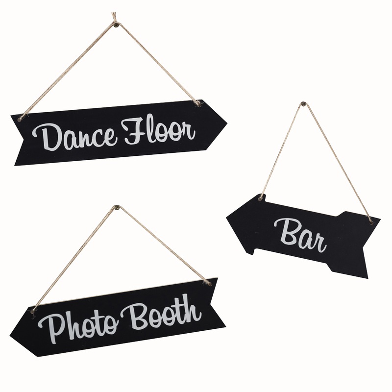 3 Vintage Dream Direction Signs